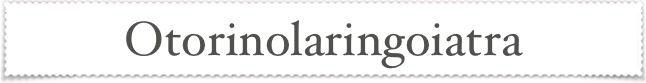 Otorinolaringoiatra